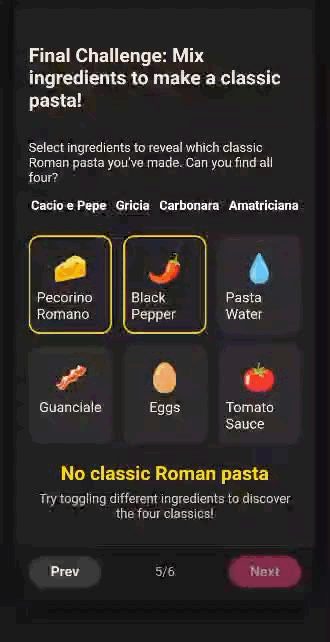 Learn cooking skills